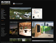 Tablet Screenshot of depontestudio.com
